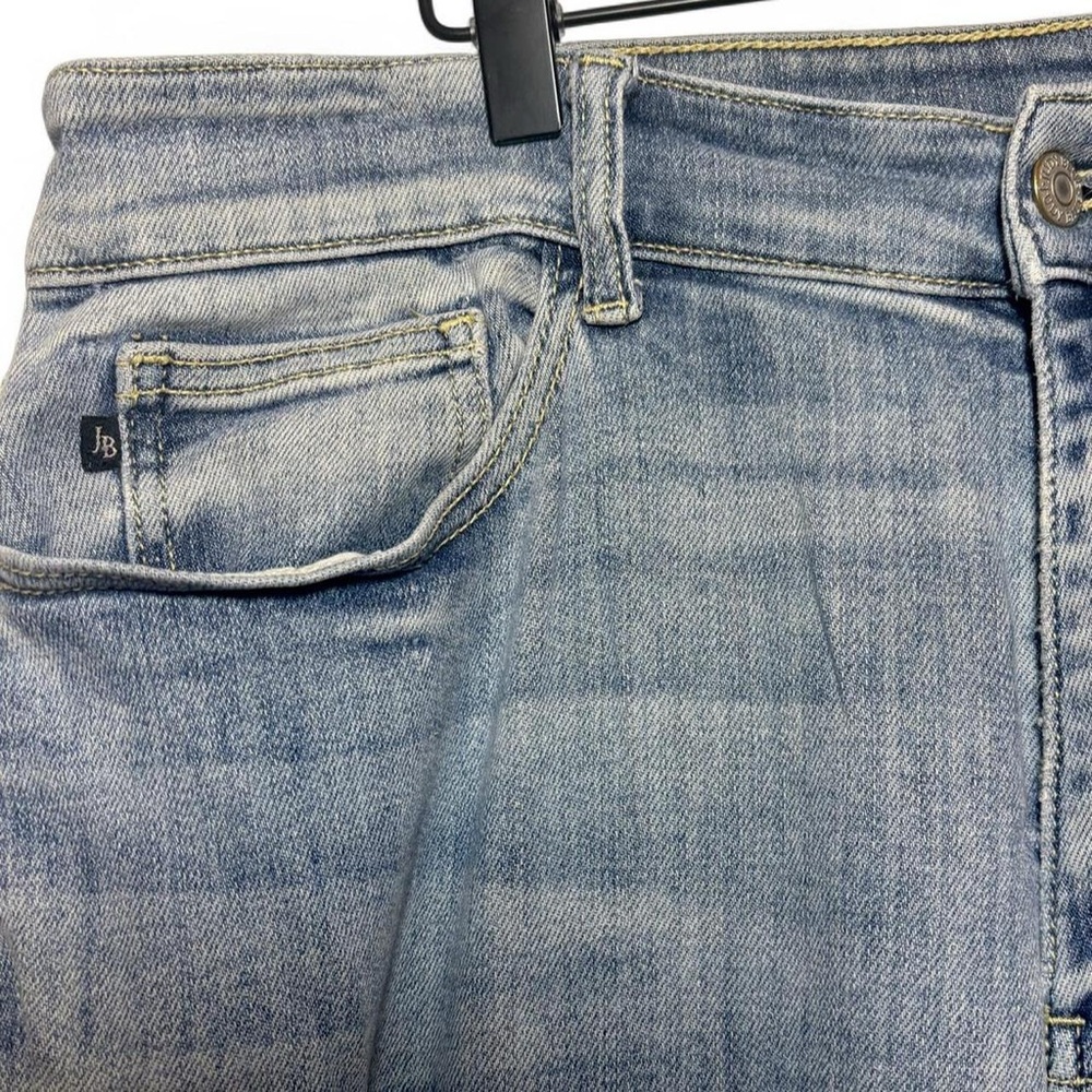 Judy Blue blue denim boyfriend fit blue jeans, 16W - Picture 3 of 6